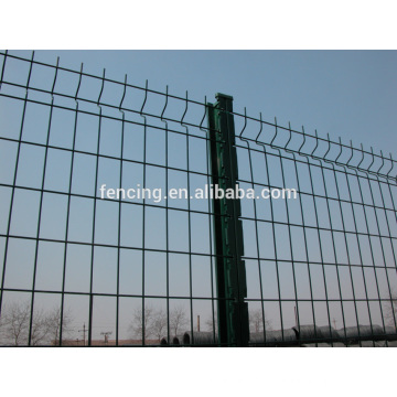 PVC coated welded mesh fence